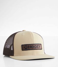 Hooey Lock-Up Trucker Hat - Cream/Black , Men's Tanbrown Embroidered patch snapback hat Odessa fabrication is water and sweat resistant One size fits most. 97% Polyester 3% PU Spandex. Apparel & Accessories > Clothing Accessories > Hats Trash Fashion, Customized Shoes, Hat Cream, Mens Trucker Hat, Camo Men, White Trash, Lock Up, Hat For Men, Men's Hats