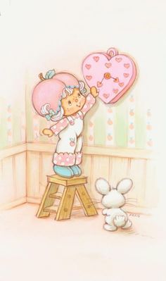 Strawberry Shortcake Illustration, Strawberry Shortcake And Hello Kitty, Apricot Strawberry Shortcake, Strawberry Shortcake Poster, Strawberry Shortcake Art, Strawberry Shortcake Drawing, Strawberry Shortcake 1980, Strawberry Shortcake 80s