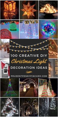 christmas light decoration ideas that are easy to make