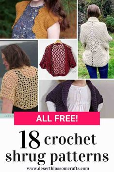 Crochet Bolero Free Pattern For Women, Crochet Shrug Pattern Free Easy, Shrug Crochet Pattern Free, Crochet Cocoon Shrug, Easy Crochet Shrug Pattern, Animal Scarves, Crochet Baby Shrug, Easy Crochet Shrug, Crochet Shrug Pattern Free