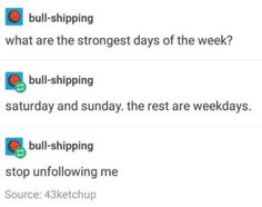 two screenshots with the same text on them, one is saying bull - shiping