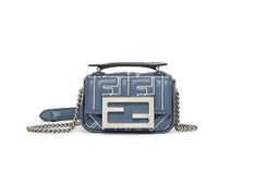 Baguette Chain, Fendi Logo Design, Fendi Store, Fendi Handbag, Fendi Handbags, Fendi Logo, Jewelry Chain, Chain Bag, Diaper Backpack