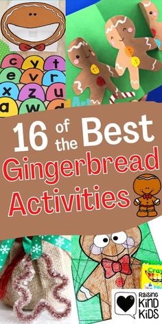 the best gingerbread activities for kids