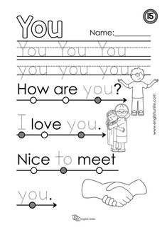 handwriting worksheet for kids to learn how to write the letter i and y