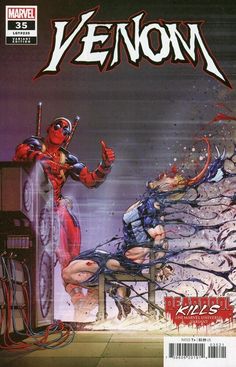 the cover to deadpool's new comic book, neonn 3 is shown