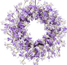 PRICES MAY VARY. 💐UNIQUE DESIGN - Made of Purple forsythia flower. The hidden beauty of this wreath is that it transitions from spring and on to summer seamlessly so that it is an ideal decoration for your house. 🌻SUITABLE FOR VARIETY LOCATION- Great for indoor, outdoor, entryway, porch wall, window and fireplace. Perfectly integrated into any location. Make this place sparkling. Also perfect for Spring, Easter, weeding or other special days. 🌿STURDY PACKAGING- We improved the packaging, Each Farmhouse Floral Decor, Farmhouse Front Door Decor, Forsythia Wreath, Indoor Wreath, Autumn Wreaths For Front Door, Lavender Wreath, Porch Wall, Door Wreaths Fall, Fall Front Door