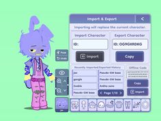 an animated character is standing next to a computer screen with the text, important and expert characters