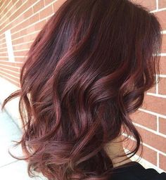 Chocolate Mauve Hair, Ideas For Hair Color, Maroon Hair, Hair Color Chocolate, Red Highlights, Hair Color Ideas For Brunettes, Hair Color Highlights, Fall Hair Color, Fall Hair Colors