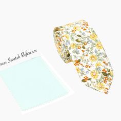 Mint Yellow Floral Skinny Ties For Men, Wedding Ties For Men, Mens Skinny Floral Ties On Wedding Day, Floral Ties Yellow, Ties For Boy Mint wedding tie is one of our most favorite groomsmen ties chosen to outfit wedding party. The fine fabric on this necktie gives off the great shine and looks great at any formal or informal gatherings. Even though this mint men's tie is so popular for weddings, it is still an ideal choice for business attire. Great design and texture tie gives you more confiden Summer Wedding Ties For Groom, White Summer Tie, White Suit And Tie Accessories For Summer, White Summer Tie For Groom, White Ties For Groom In Spring, White Suit And Tie Accessories For Summer Wedding, White Suit And Tie Accessories For Groom In Summer, Wedding Ties For Men, Sangria Wedding