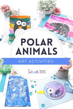 polar animals art activities for kids