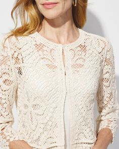 Chic Fitted Lace Cardigan, Elegant Spring Outerwear With Lace Trim, Elegant Lace Trim Outerwear For Spring, Spring Fitted Outerwear With Lace Trim, Fitted Outerwear With Lace Trim For Spring, Fitted Lace Trim Outerwear For Spring, Elegant Open Front Summer Outerwear, Chic Spring Cardigan For Daywear, Elegant Lace Cardigan For Fall