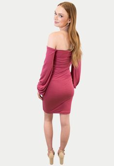 Sweetheart Bishop Sleeve Maternity Dress - Sexy Mama Maternity Flirty Stretch Dresses For Brunch, Flirty Stretchy Dresses For Brunch, Solid Color Fitted Off-shoulder Dress, Off-shoulder Stretch Dress For Brunch, Flirty Bodycon Dress In Solid Color, Stretch Off-shoulder Dress For Brunch, Stretch Off-shoulder Brunch Dress, Stretch Dress With Sweetheart Neckline For Brunch, Flirty Stretch Dress With Sweetheart Neckline