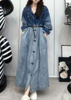 Denim Shirts, Denim Shirt Dress, Comfortable Room, Long Shirt Dress, Dresses Long Sleeve, Long Sleeve Shirt Dress, Casual Style Outfits, Cup Size, Spaghetti Strap Dresses