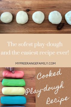 the best play dough and the easy recipe ever