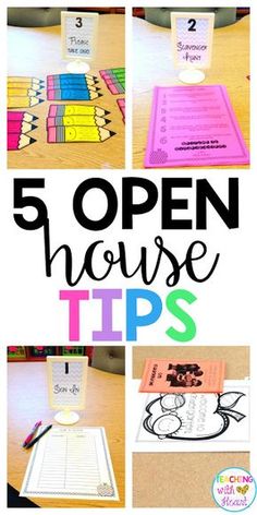 five open house tips for students to use