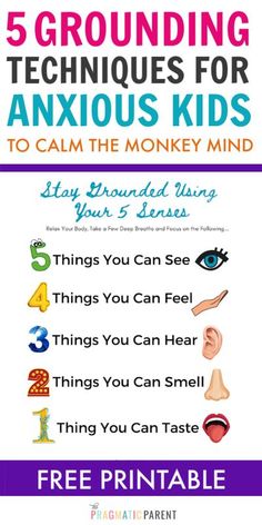 Help an anxious child with magic grounding techniques to calm the monkey mind and get instant relief from anxiety & big worries. 5 Grounding exercises. #anxiouskids #groundingtechniquesforkids #groundingtechniquesforanxiety #kidsanxiety #helpkidswithanxiety #helpanxiouskids #anxietyinkids #positiveparentingtips #positiveparentingtools #positiveparentingstrategies #positiveparenting #gentleparenting #helpingkidswithanxiety #anxiouskids Child Behavior Problems, Monkey Mind, Grounding Exercises, Grounding Techniques, Parenting Tools, Intentional Parenting, Parenting Strategies, Kids Behavior