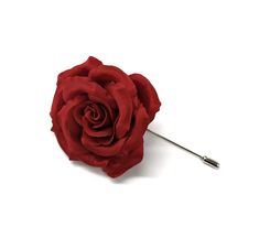 "M&S Schmalberg 2\" Red Rose Silk Flower Brooch Men's or Women's Lapel Pin Boutonniere Genuine M&S Schmalberg Flower Hand-Made in New York City Garment District, Since 1916 https://www.customfabricflowers.com Want to see our factory at work? https://bit.ly/2o6iAZF As Seen in The NY Times! https://bit.ly/2nwvrHI ----------------------------------- Welcome to the Official M&S Schmalberg Etsy Shop! All of our Custom Fabric Flowers are hand made in our New York City garment district fact Red Flower Lapel Pin For Wedding, Fabric Flower Pins, Men's Brooch, Brooch Men, Deep Royal Blue, Wedding Hair Flowers, Silk Flower, Flower Pins, Flower Hair Clips