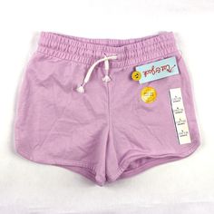 Cat & Jack Brand, Girls drawstring shorts size L (10/12).  - Lightweight - Drawstring Shop our store for more apparel options plus free shipping on multiple items! Worker Bee Goods - Girls Apparel! Worker Bee, Girls Shorts, Sweat Shorts, Drawstring Shorts, Cat & Jack, Short Girls, Purple Color, Cool Girl, Girl Outfits