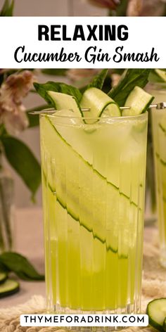 Sip your way to serenity with this Relaxing Cucumber Gin Smash. Refreshing cucumber, fragrant basil, and a splash of gin combine effortlessly, creating a vibrant cocktail perfect for unwinding. A hint of lemon juice adds zing, while soda water gives it a crisp finish. Elevate your next gathering with this sophisticated, easy-to-make drink recipe.