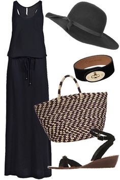 perfect outfit for strolling wherever you are #cruise #SwimSpot | SwimSpot.com | pinterest.com/swimspot/cruisin-in-style/ Cruise Attire For Women, How To Have Style, Wearing All Black, Beauty Bundle, Cruise Outfits, All Black Outfit, Vanuatu