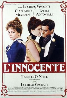 an italian movie poster for the film innocente