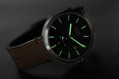 Model : LS13 Dark Brown (Night)  Specifications • Dial Color : Black • Strap color : Dark Brown • Case color : Stainless • Case : Stainless steel • Size : 43 mm. • Glass : Sapphire Glass • Super-Luminova C3 (Green) • Water resistance : 5 ATM / 50 Meters / 165 FT • Movement : Japan Movement with smallsecond / date (warranty 1 years) • Strap : Italian Leather • Watch strap length : 26 cm. • Estimate : 22.6 cm. • Price : $200 • Free Shipping Worldwide