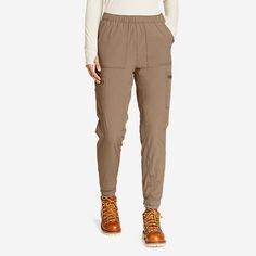 Women's 2.0 Polar Fleece-lined Pull-on Pants | Eddie Bauer Adventure Gear, Snow Shoes, Polar Fleece, Pull On Pants, Eddie Bauer, Jumpsuits For Women, Pant Jumpsuit, Color Options, Khaki Pants