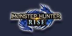 the logo for monster hunter rise