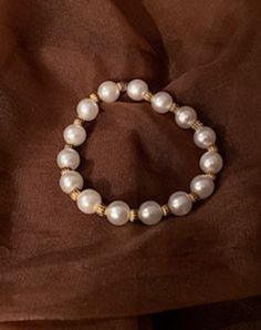 stretchy pearl beaded bracelet Stretch Bracelet With Pearl Charm And Round Beads, Pearl Beaded Bracelets With 8mm Beads, Pearl Bracelet With 8mm Beads, Pearl Beaded Bracelets With Round Beads, Classic Stretch Bracelet With Pearl Beads, Pearl Chain Beaded Bracelets, Elegant Stretch Bracelet With Pearl Charm And Round Beads, Pearl Beaded Stretch Bracelet, Pearl Bracelet With Spacer Beads