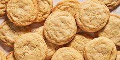 a pile of cookies sitting on top of a table