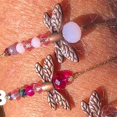 Dragonfly Bracelet, Beautiful Dragon, Personalized Notes, Antique Roses, Antique Gold, Anklets, Hippie Boho, Braids, Beaded Bracelets