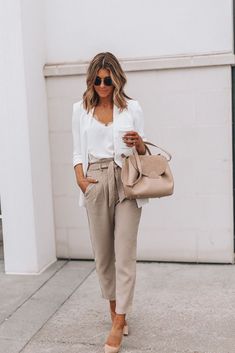 Spring Work Wear Staples Under $100 | Cella Jane Business Casual Outfits For Women Remote, Classy Workout Clothes, Women Over 45 Fashion Outfits, Minimalist Corporate Attire, Fashion Staples, Summer Work Outfits, Business Outfit, Casual Work Outfits, Work Outfits Women