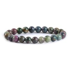 PRICES MAY VARY. Natural gemstone, You will receive the similar item as picture shown, not exact one since stone is unique Unisex, Good Matching for Men and Women Round bead size is 7.5mm to 8.5mm, Bracelet length is about 7 inches Quality Handmade, Come with high quality justinstones logoed pouch. The white spots on stone are light reflections, not markings on stone The bracelet include about 23pcs 8mm round beads, you will receive the similar item as picture, pls note the stone is unique, the Ruby Fuchsite, Tourmaline Gemstone, Light Reflection, Beaded Stretch Bracelet, Black Tourmaline, Natural Ruby, Stretch Bracelet, Semi Precious Gemstones, Stretch Bracelets