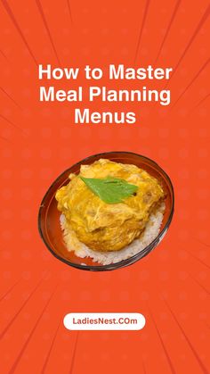 Discover the art of efficient meal planning with "How to Master Meal Planning Menus" by Ladiesnest.com. This comprehensive guide offers practical tips, delicious recipes, and easy-to-follow strategies to streamline your weekly meal prep Cooking Grains, Weekly Meal Prep, Budget Friendly Dinner, Cheap Easy Meals, Monthly Meal Planning, Reduce Food Waste, Meal Prep For The Week