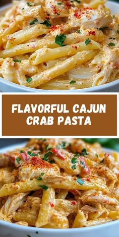 If you're craving seafood with a Cajun twist, these crab pasta recipes are just what you need! Enjoy bold flavors and quick prep for a satisfying meal. Pasta Crab Recipes, Crab Tortellini Recipes, Pasta With Crab Meat Recipes, Cajun Crab Salad Recipe, Cajun Lobster Pasta, Cajun Crab Pasta, Fake Crab Meat Recipes, Crab Dinner Ideas, Crab And Rice