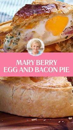 Mary Berry Egg And Bacon Pie Bacon Egg Pie, English Pie Recipes, Bacon Pie Recipe, Suet Pudding, Beef Wellington Recipe, Mary Berry Recipe