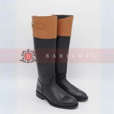 Welcome to Barismil Leathers! 👢 Step into style and functionality with our Handcrafted Black Leather Long Boot. These boots are not just a fashion statement; they are an essential part of any officer's uniform. Crafted with meticulous attention to detail, these boots exude elegance and durability. 🌟Versatile Design: Whether you're into cosplay, horse riding, or simply appreciate high-quality fashion, these boots are a versatile addition to your wardrobe. Made from premium Italian cowhide leather, they offer unmatched comfort and style. 🎨Customizable Comfort:  We understand that every customer is unique. That's why we offer customizations to suit your preferences. From different colors to personalized designs, we can tailor these boots to your exact specifications. Please note that price Long Black Leather Boots, Horse Riding Gear, Polo Boots, Custom Uniform, Leather Knee High Boots, Womens Riding Boots, Riding Gear, Knee High Leather Boots, Long Boots