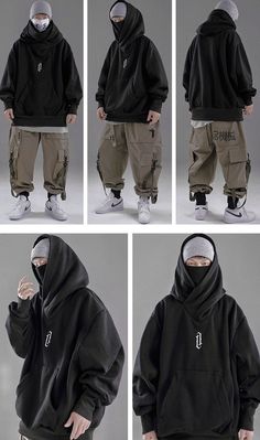 Hood Outfits Men, Hoodie Techwear, Hood Outfits, Hoodie Reference, Mens Techwear, Casual Techwear, Techwear Hoodie, Techwear Men, Tech Outfit