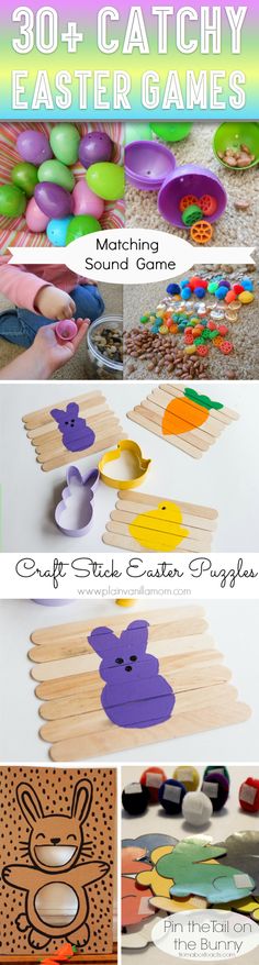 easter crafts and activities for kids to do at home with the help of their parents