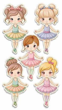 Stickers Collection, Paper Dolls Clothing, Edible Printing, Baby Fairy, Paper Dolls Printable, Planning Stickers, Card Toppers, Kawaii Chibi, Canvas Designs