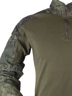 Introducing the Color Block Men's Tactical Long Sleeve for all your outdoor activities. This top is perfect for running, hiking, or any other adventure you can think of. Made with a composition of 95% cotton, this cotton blend material provides a medium stretch for ultimate comfort. Stay comfortable and stylish with the long sleeves and stand collar design The breathable fabric allows for maximum airflow, keeping you cool and dry The camo pattern adds a touch of style to your outdoor ensemble Easy care instructions - simply hand wash or have it professionally dry cleaned Ideal for adults looking for a mature fit that is both functional and fashionable Whether you're hitting the trails in spring or exploring the great outdoors in the fall, this top is the perfect addition to your wardrobe. Military Style Khaki Top For Outdoor Activities, Cotton Military Tops For Outdoor Activities, Khaki Techwear Tops For Outdoor, Functional Green Tops For Outdoor, Breathable Midweight Tops For Outdoor Activities, Breathable Midweight Tops For Outdoor, Tactical Cotton Tops For Outdoor, Sporty Khaki Top For Outdoors, Moisture-wicking Techwear Tops For Outdoor