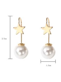 Sku CY-!24883 Material Alloy Occasion Casual Type Earrings Accessories Color GOLD COLOR Size chart: Please consult the size chart we provide for this item's measurements to help you decide which size to buy. Please note: There may be 1-3cm differ due to manual measurement. Adjustable Gold Pearl Earrings With Ear Wire, Adjustable Gold Metal Pearl Earrings, Gold Pearl Adjustable Earrings, Adjustable Gold Pearl Earrings For Party, Nickel Free Gold Pearl Earrings, Hypoallergenic Gold Pearl Earrings For Party, Gold Nickel-free Pearl Earrings For Party, Gold Pearl Earrings Nickel Free For Party, Gold Pearl Earrings For Party, Nickel Free