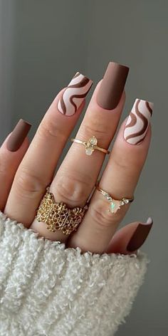 November Nails, Fancy Nails, Chic Nails, Types Of Nails, Short Acrylic Nails, Manicure E Pedicure, Holiday Nails, Nude Nails