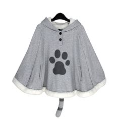 Descripción


 Estilo: Escuela
 Color gris 
Tipo: lindo
 Escote: Con capucha
 Material: Algodón
 Tipo de ajuste: ajuste regular
 Longitud de la manga: Manga de murciélago
 Temporada: Otoño, Invierno
 Longitud (cm): 58
 Tamaño disponible: tamaño libre Mantel Cape, Kawaii Hoodie, Gatto Carino, Neko Atsume, Japan Kawaii, Cute Coats, Angry Cat, Hooded Cape, Hooded Cloak