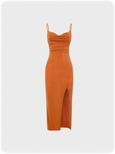 Dress Png, Orange Midi Dress, Street Dress, Midi Dress Casual, Dress Midi, Latest Outfits, Stretch Dress, Midi Dress Sleeveless