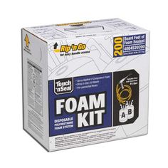 the foam kit is packed in a box