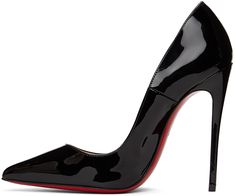 So Kate, Patent Leather Heels, Logo Stamp, Stiletto Heel, Luxury Streetwear, Christian Louboutin Pumps, Leather Heels, Red Leather, High Definition