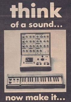 an advertisement for the electronic keyboard that was used in the early 20th century to teach children how to use it