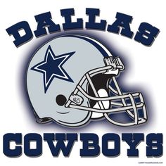 a sign with a football helmet and the word cowboys on it that says,'dallas cowboys '