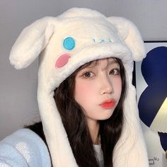 Adicione um toque Irresistível ao seu visual! Cinnamoroll Accessories, Cinnamoroll Plush, Accessories Kawaii, Cute Sanrio, Ear Cap, Cap Girl, Anime Toys